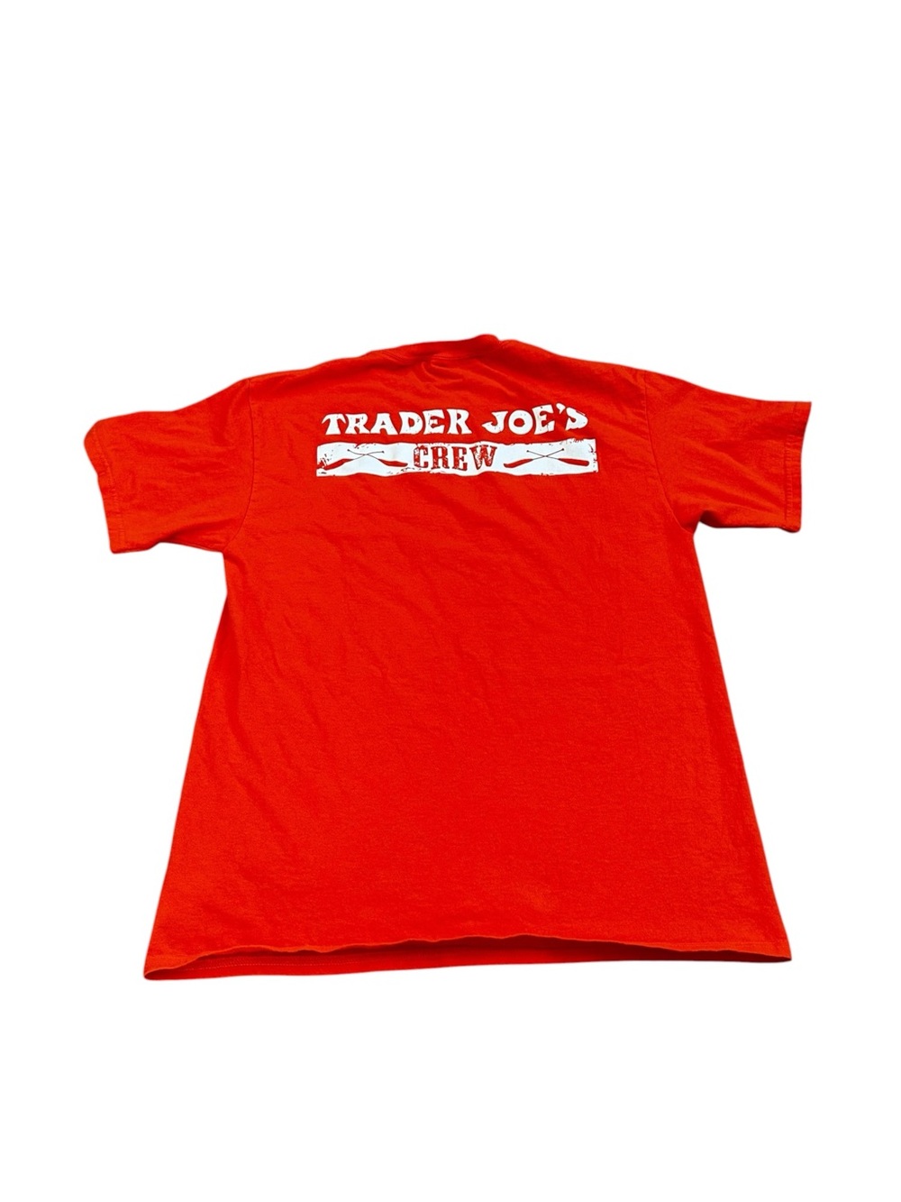 Red Trader Joe's Crew T-shirt Graphic Casual Streetwear Trader Joe’s Grocery